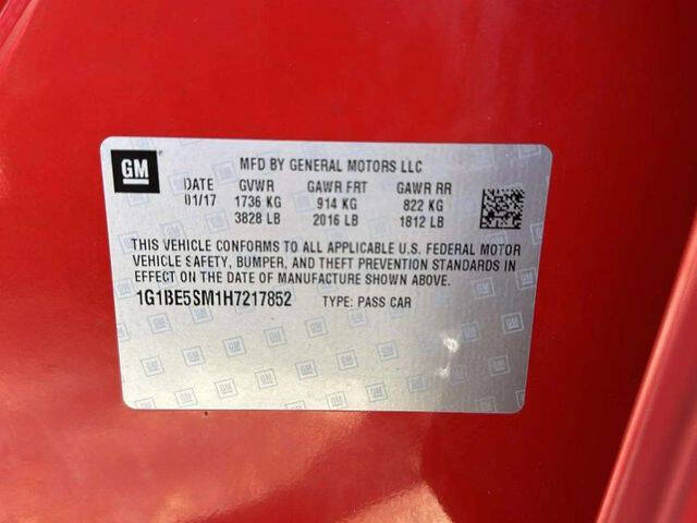 2017 Chevrolet Cruze LT Auto