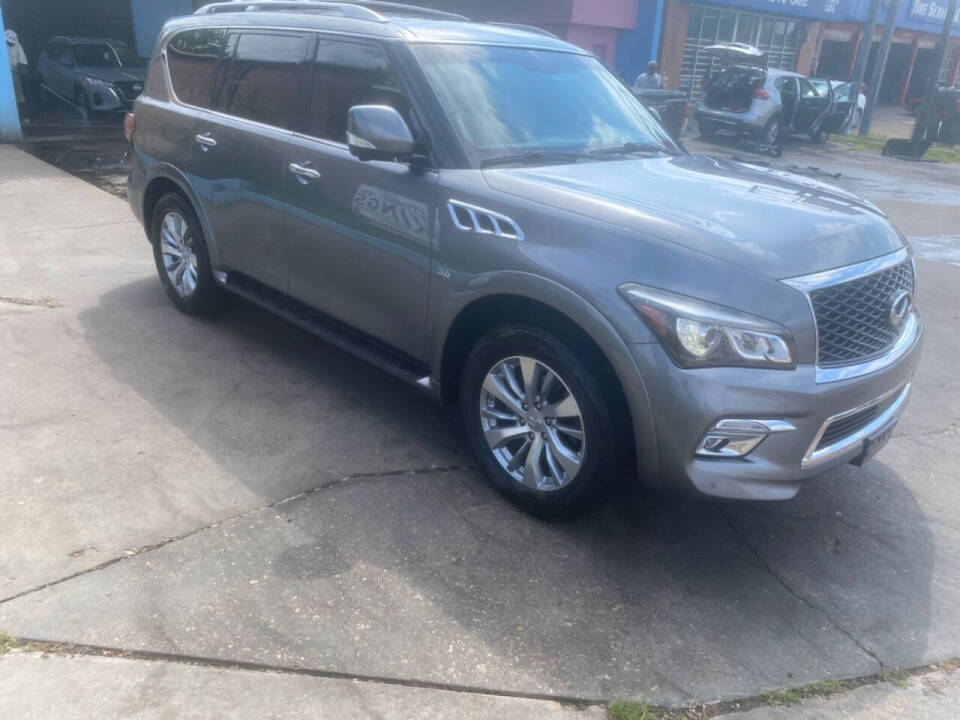 2015 INFINITI QX80 for sale at Good Cars and Trucks Wholesale, LLC in Crystal Springs, MS