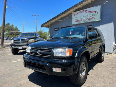 2000 Toyota 4Runner for sale at Excel Motors in Fair Oaks CA