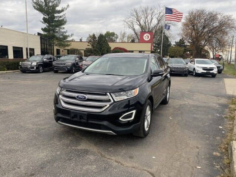 2018 Ford Edge for sale at FAB Auto Inc in Roseville MI