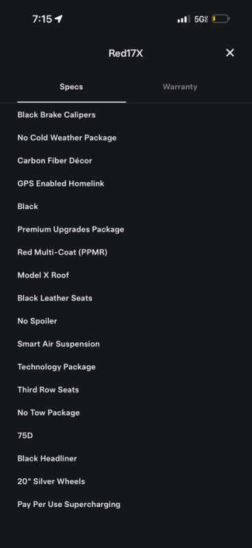 2017 Tesla Model X 75D