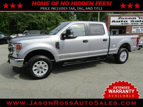 2022 Ford F-250 Super Duty for sale at Jason Ross Auto Sales in Burlington NC