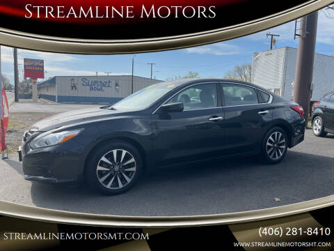2017 Nissan Altima for sale at Streamline Motors in Billings MT