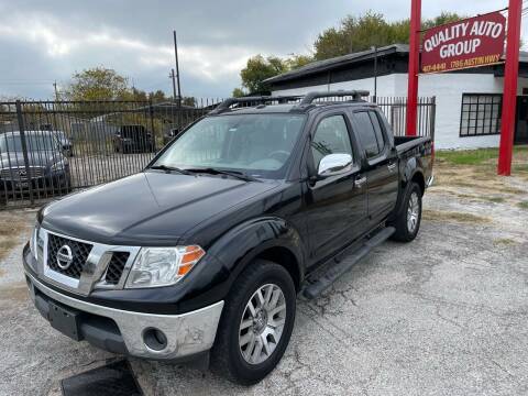 2012 Nissan Frontier for sale at Quality Auto Group in San Antonio TX