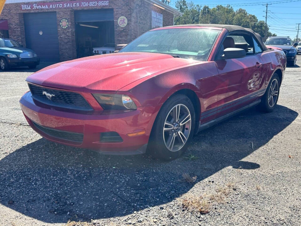 2010 Ford Mustang for sale at Wild Horses Auto Sales in Gastonia, NC