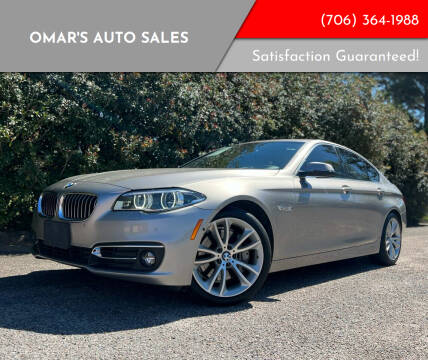 2014 BMW 5 Series for sale at Omar's Auto Sales in Martinez GA