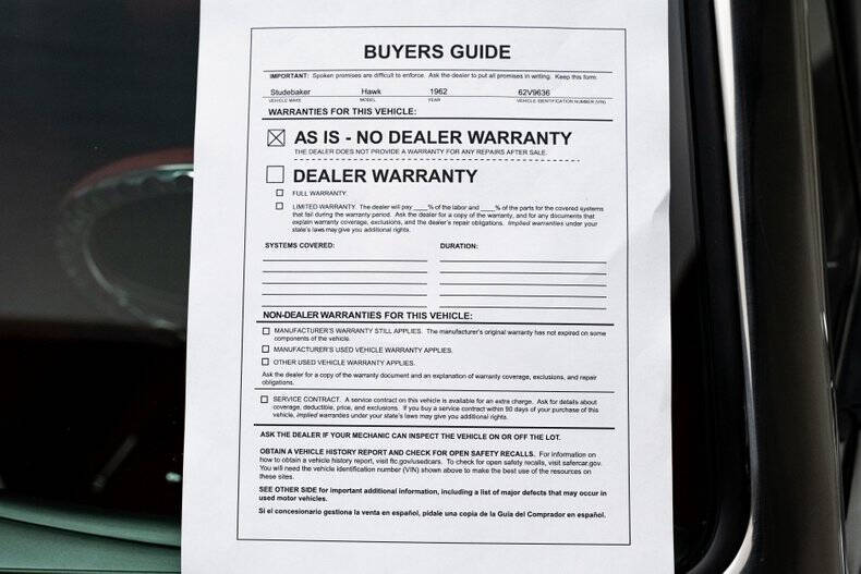 1962 Studebaker Hawk