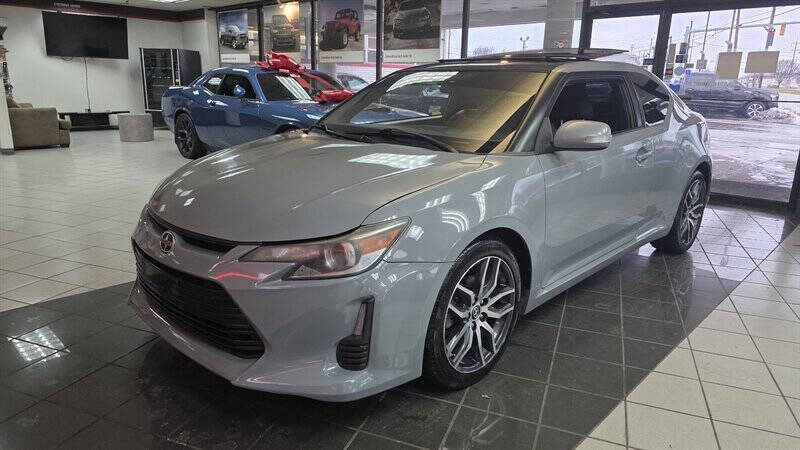 Gray 2014 Scion tC Base 2dr Coupe 6A 1