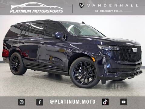 2021 Cadillac Escalade for sale at PLATINUM MOTORSPORTS INC. in Hickory Hills IL