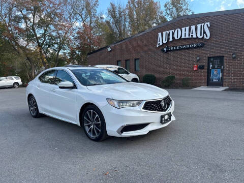 2018 Acura TLX for sale at Autohaus of Greensboro in Greensboro NC