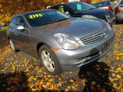 2004 Infiniti G35 for sale at 2 Way Auto Sales in Spokane WA