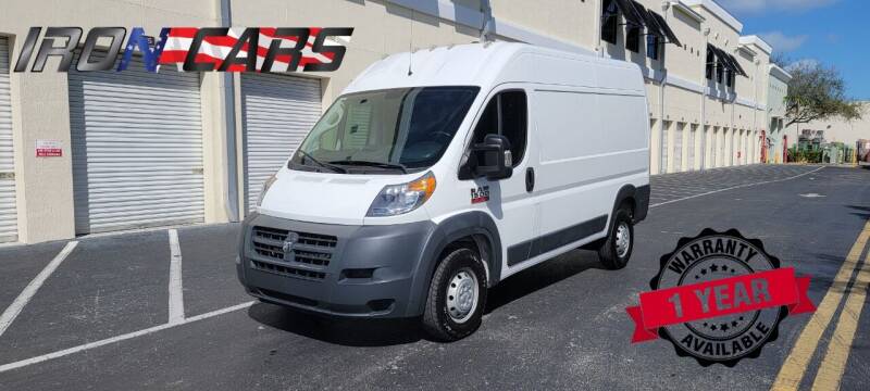 2018 RAM ProMaster Cargo for sale at IRON CARS in Hollywood FL