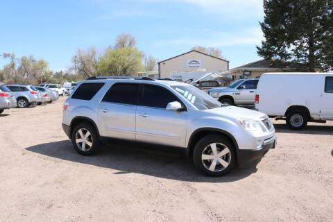 2011 GMC Acadia for sale at Northern Colorado auto sales Inc in Fort Collins CO