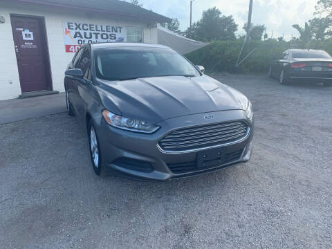 2013 Ford Fusion for sale at Excellent Autos of Orlando in Orlando FL