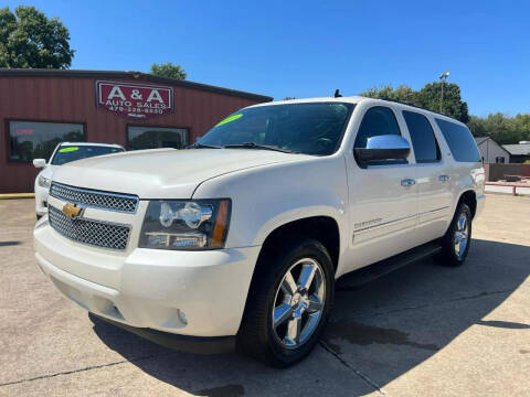 2013 Chevrolet Suburban for sale at A & A Auto Sales in Fayetteville AR