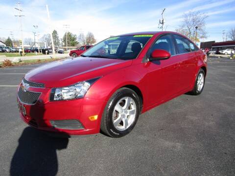 2014 Chevrolet Cruze for sale at Ideal Auto Sales, Inc. in Waukesha WI