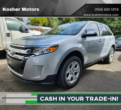 2013 Ford Edge for sale at Kosher Motors in Hollywood FL