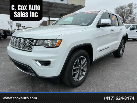 2020 Jeep Grand Cherokee for sale at C. Cox Auto Sales Inc in Joplin MO