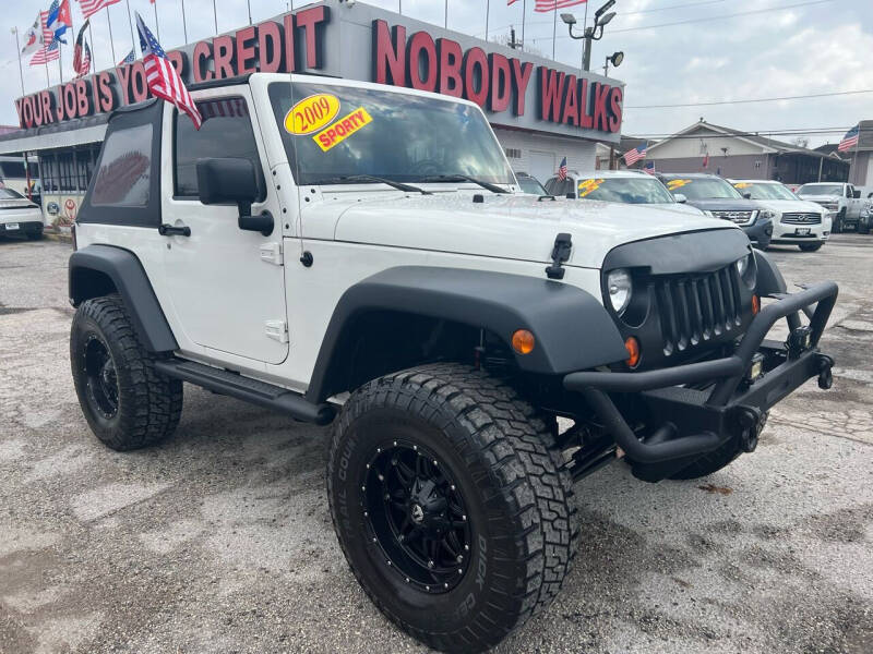 2009 Jeep Wrangler for sale at Giant Auto Mart in Houston TX