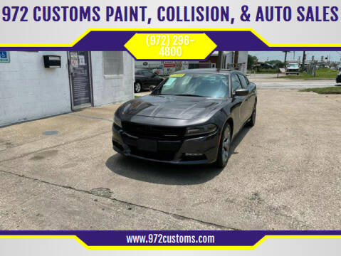 2015 Dodge Charger for sale at 972 CUSTOMS PAINT, COLLISION, & AUTO SALES in Duncanville TX