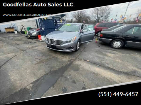 2016 Hyundai Sonata for sale at Goodfellas auto sales LLC in Clifton NJ