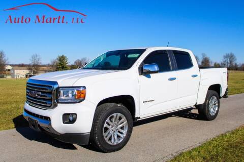 2018 GMC Canyon for sale at Auto Martt, LLC in Harrodsburg KY