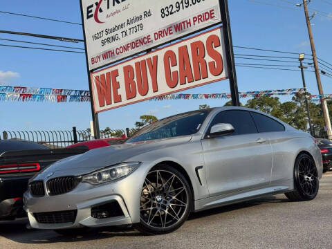 2016 BMW 4 Series for sale at Extreme Autoplex LLC in Spring TX