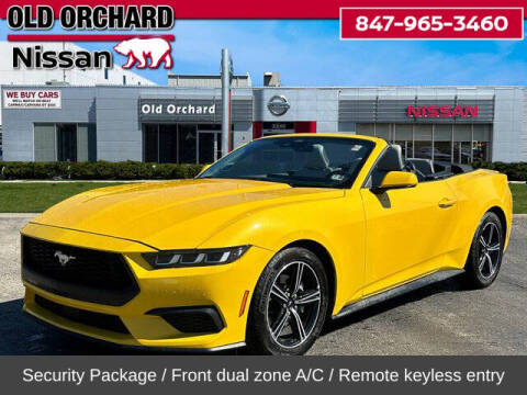 2024 Ford Mustang for sale at Old Orchard Nissan in Skokie IL