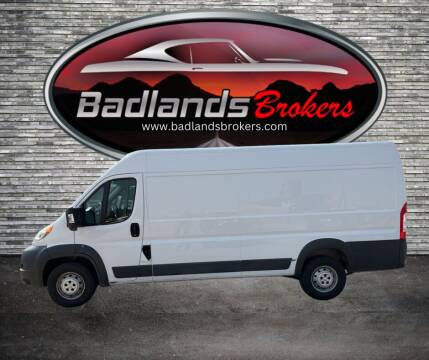 2016 RAM ProMaster for sale at Badlands Brokers in Rapid City SD