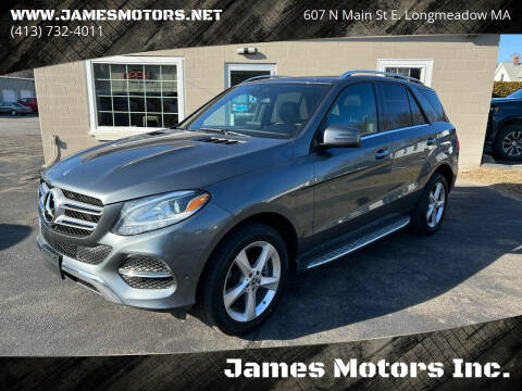 2017 Mercedes-Benz GLE for sale at James Motors Inc. in East Longmeadow MA