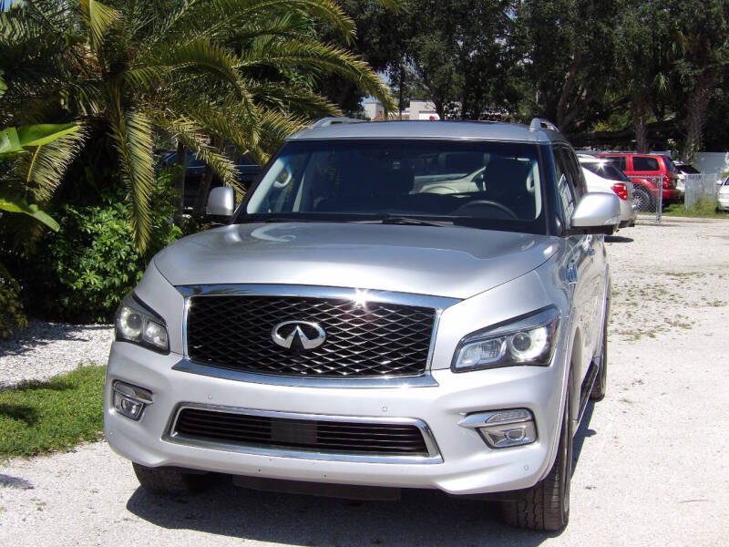 Used 2015 INFINITI QX80 Base with VIN JN8AZ2NE2F9084020 for sale in Fort Myers, FL