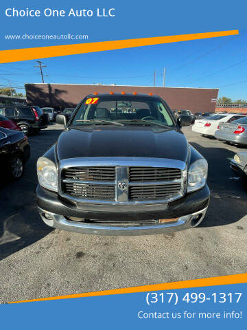 2007 Dodge Ram Pickup 2500 for sale at Choice One Auto LLC in Beech Grove IN