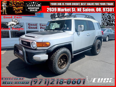 2008 Toyota FJ Cruiser for sale at Good Cars Good People in Salem OR