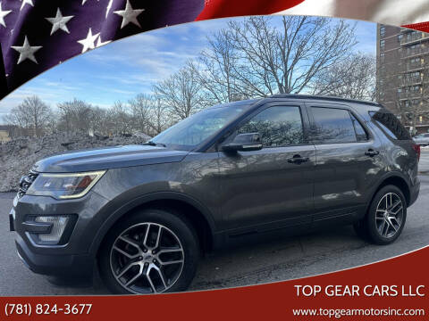 2017 Ford Explorer for sale at Top Gear Cars LLC in Lynn MA