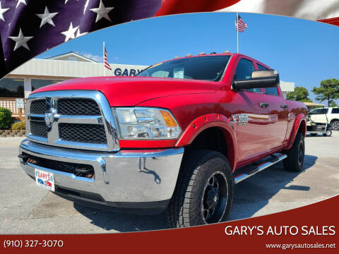 2013 RAM Ram Pickup 2500 for sale at Gary's Auto Sales in Sneads Ferry NC