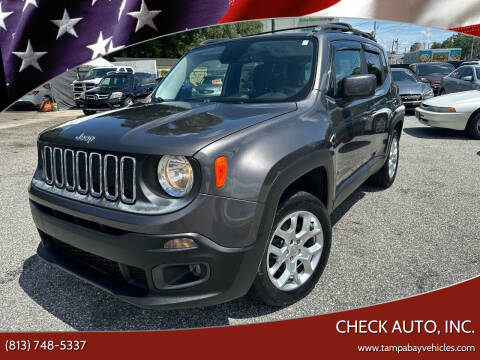 2016 Jeep Renegade for sale at CHECK AUTO, INC. in Tampa FL