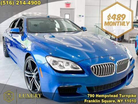 2018 BMW 6 Series for sale at LUXURY MOTOR CLUB in Franklin Square NY