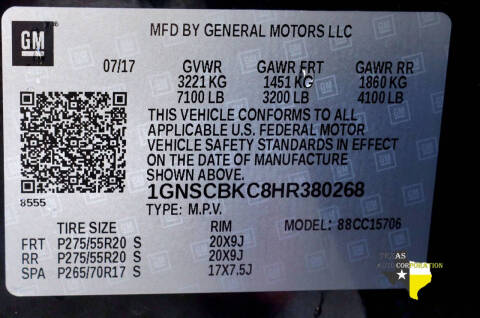 2017 Chevrolet Tahoe LT