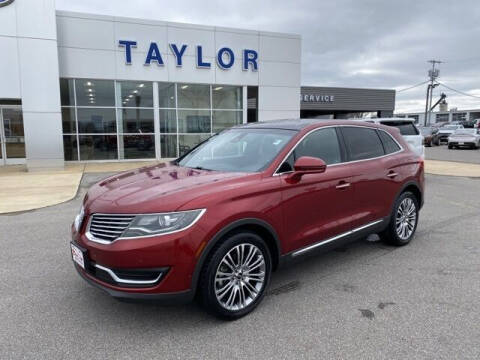 2016 Lincoln MKX for sale at Taylor Ford-Lincoln in Union City TN