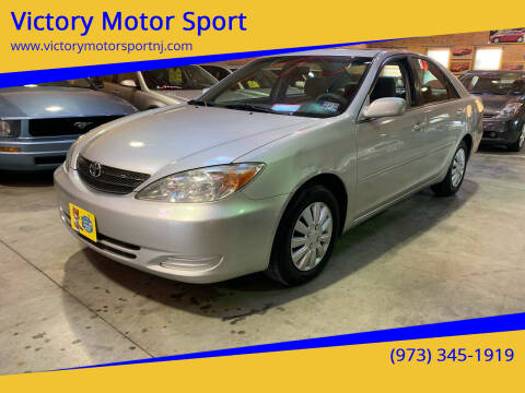 2002 Toyota Camry for sale at Victory Motor Sport in Paterson NJ