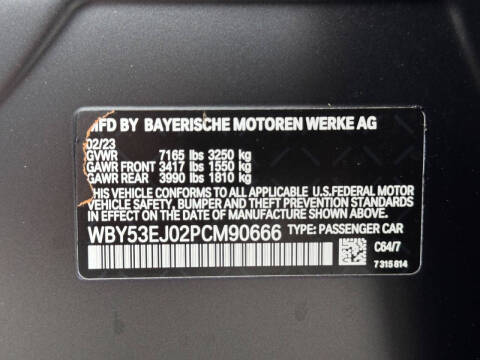 2023 BMW i7 xDrive60