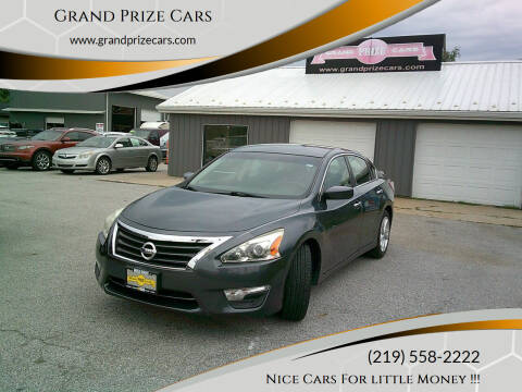 2013 Nissan Altima for sale at Grand Prize Cars in Cedar Lake IN