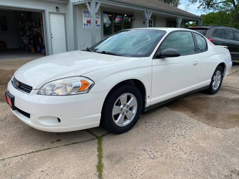 2006 Chevrolet Monte Carlo for sale at Brewer's Auto Sales in Greenwood MO