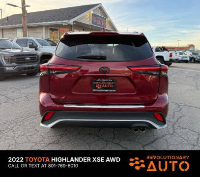 2022 Toyota Highlander XSE