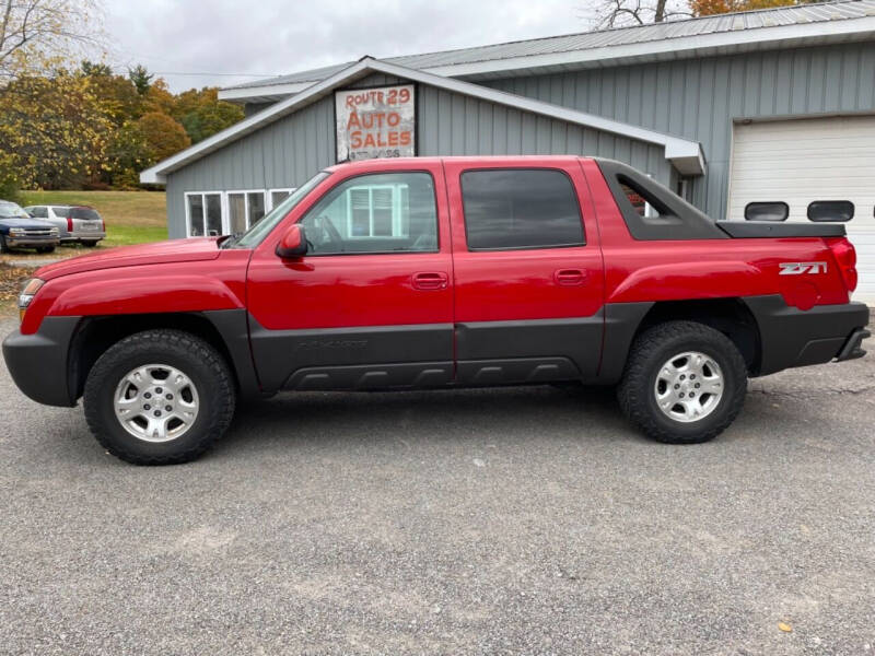 2003 Chevrolet Avalanche for sale at Route 29 Auto Sales in Hunlock Creek PA