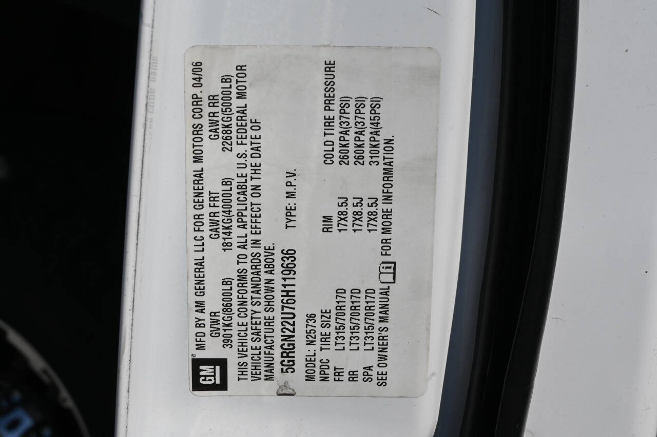 2006 HUMMER H2 SUT 40