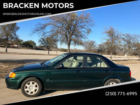 2000 Mazda Protege for sale at BRACKEN MOTORS in San Antonio TX