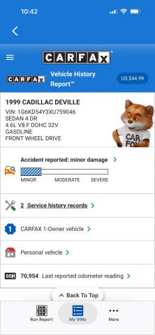 1999 Cadillac DeVille