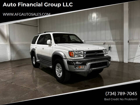 2000 Toyota 4Runner for sale at Auto Financial Group in Flat Rock MI