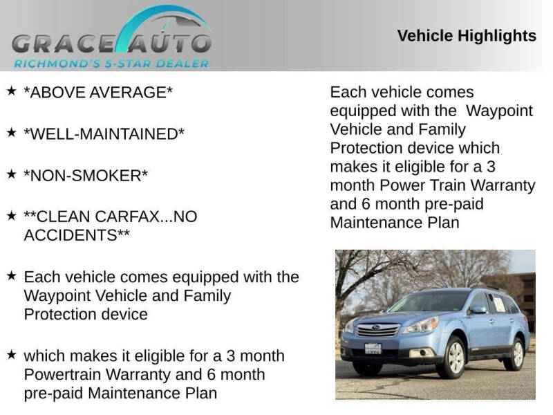 2012 Subaru Outback 2.5i Premium